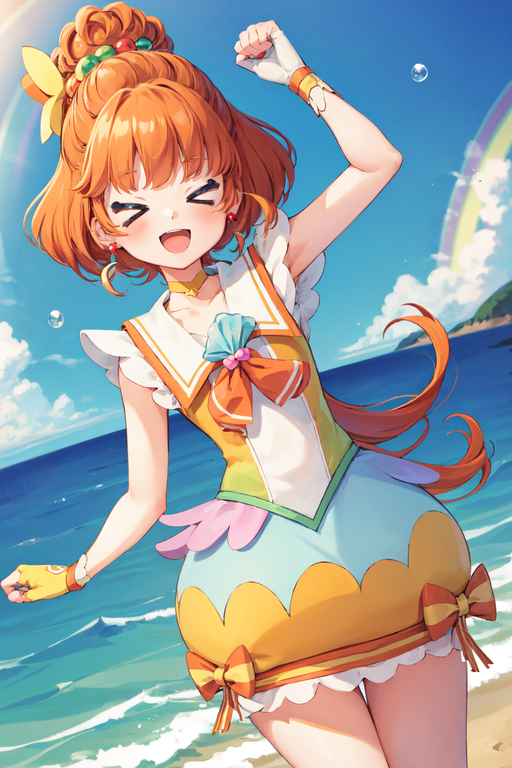 00904-2716267243-masterpiece,best quality,1girl,solo,cure papaya,orange hair,bubble skirt,hair bun,fingerless gloves,ribbon,earrings,hair ornamen.png